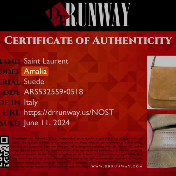 Saint Laurent Amalia - Picture 16 of 16